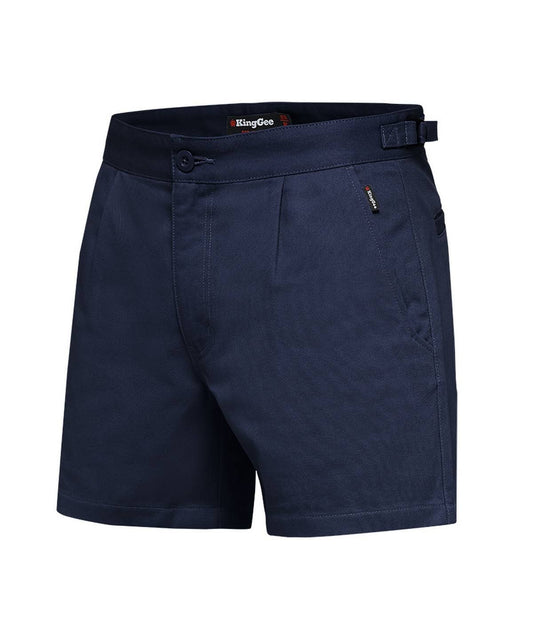 KingGee Mens Drill Utility Shorts - K07010