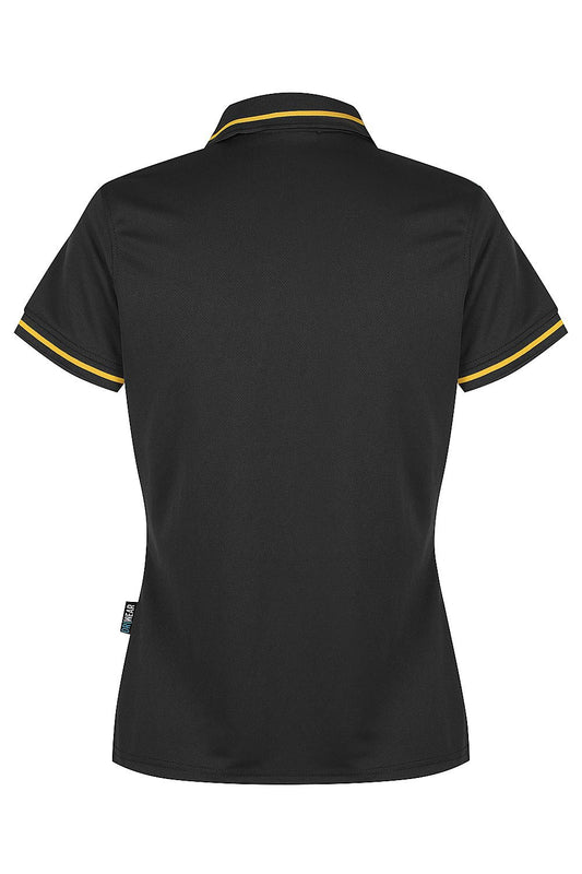 Back view of COTTESLOE LADY POLOS - W2319 - AUSSIE PACIFIC sold by Kings Workwear www.kingsworkwear.com.au
