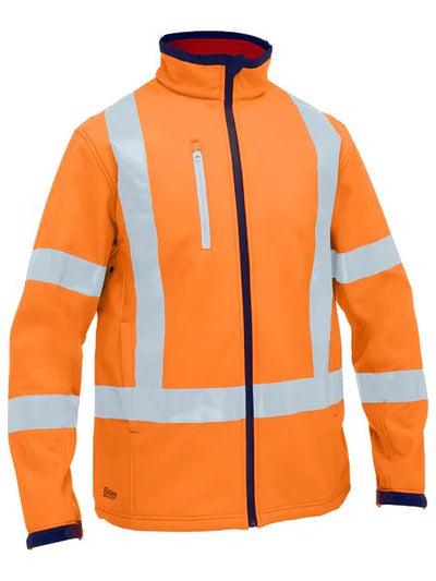 Bisley BJ6059XT X taped Hi Vis Soft Shell Jacket