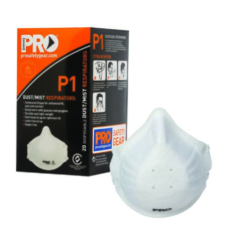 PRO CHOICE Dust Masks P1 / 20 Pack PC301