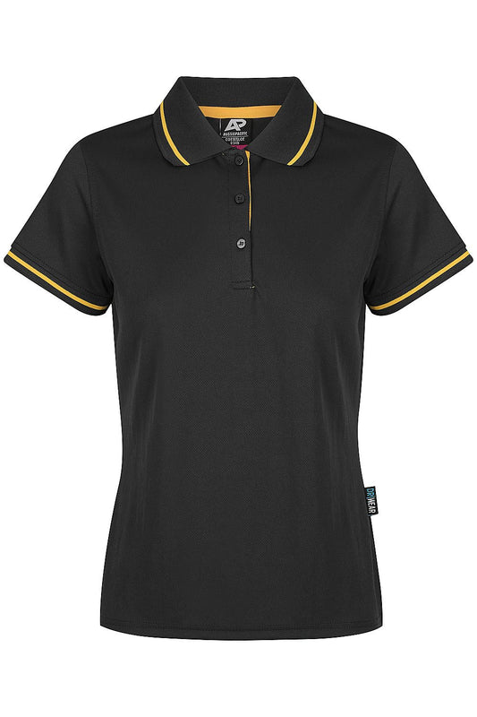 Back view of COTTESLOE LADY POLOS - W2319 - AUSSIE PACIFIC sold by Kings Workwear www.kingsworkwear.com.au