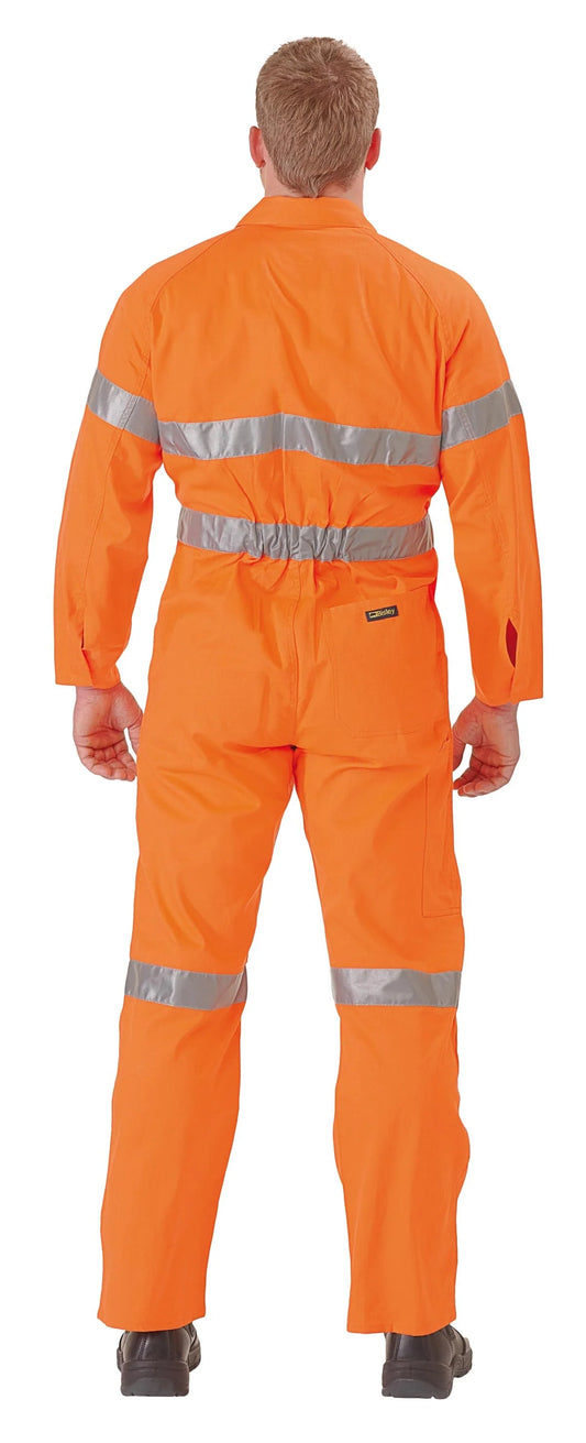 Bisley BC6718TW HiVis Lightweight Coverall 3M Reflective Tape
