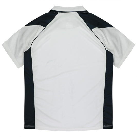 Back view of PREMIER MENS POLOS - W1301 - sold by Kings Workwear www.kingsworkwear.com.au