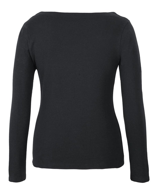 JB's Ladies L/s Boat Neck Tee - 1BTL