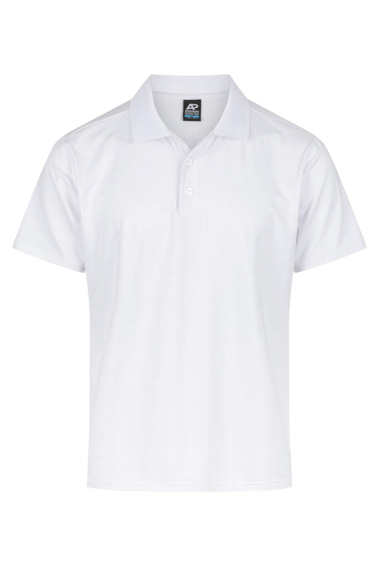 Back view of NOOSA MENS POLOS - W1325 - AUSSIE PACIFIC sold by Kings Workwear www.kingsworkwear.com.au