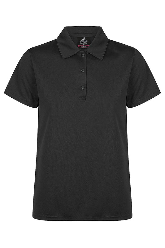 Back view of BOTANY LADY POLOS - W2307 - sold by Kings Workwear www.kingsworkwear.com.au