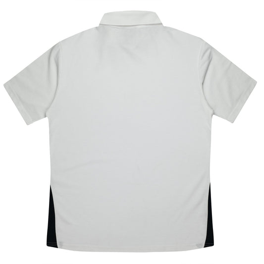 Back view of PATERSON MENS POLOS - W1305 - sold by Kings Workwear www.kingsworkwear.com.au