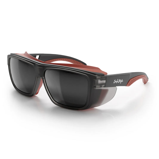 Safestyle - Converts Matte Graphite/Red Frame Grey Polarised Lens - SPCO1 -0001
