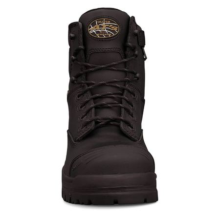Oliver - 150mm Black Zip Sided Boot - 45645Z