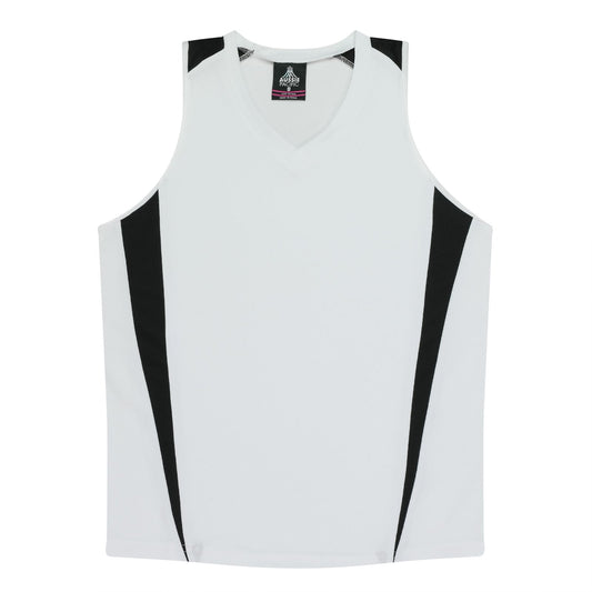 Back view of EUREKA LADY SINGLETS - W2104 - sold by Kings Workwear www.kingsworkwear.com.au