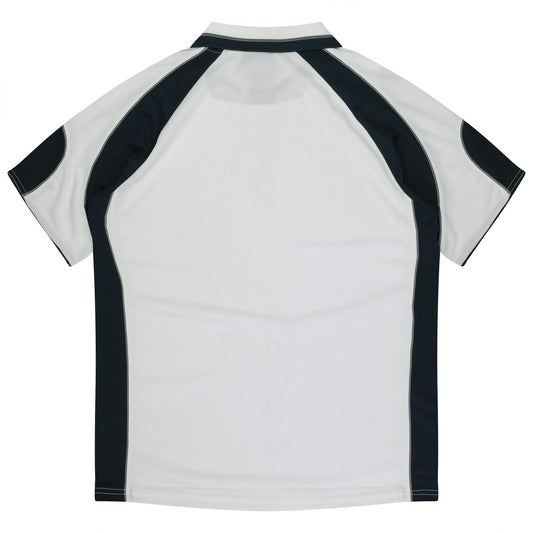 Back view of MURRAY MENS POLOS - W1300 - sold by Kings Workwear www.kingsworkwear.com.au