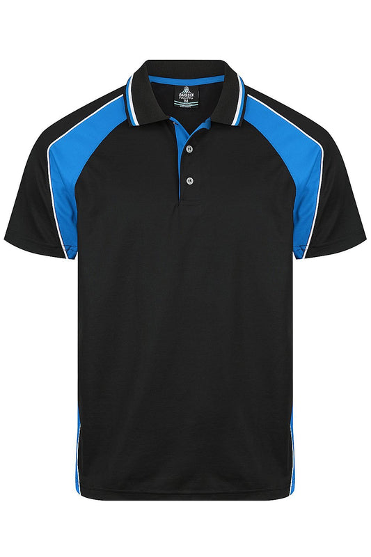 Back view of PANORAMA MENS POLOS - W1309 - AUSSIE PACIFIC sold by Kings Workwear www.kingsworkwear.com.au