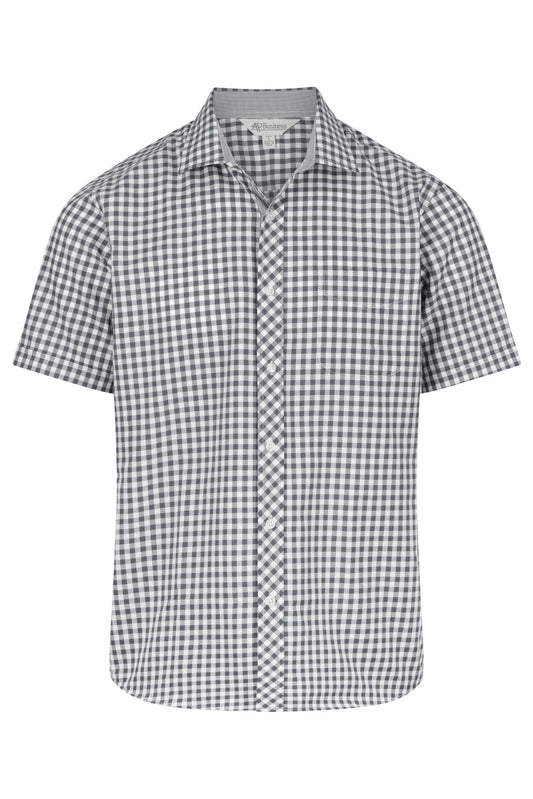 BRIGHTON MENS SHIRT SHORT SLEEVE - W1909S - AUSSIE PACIFIC