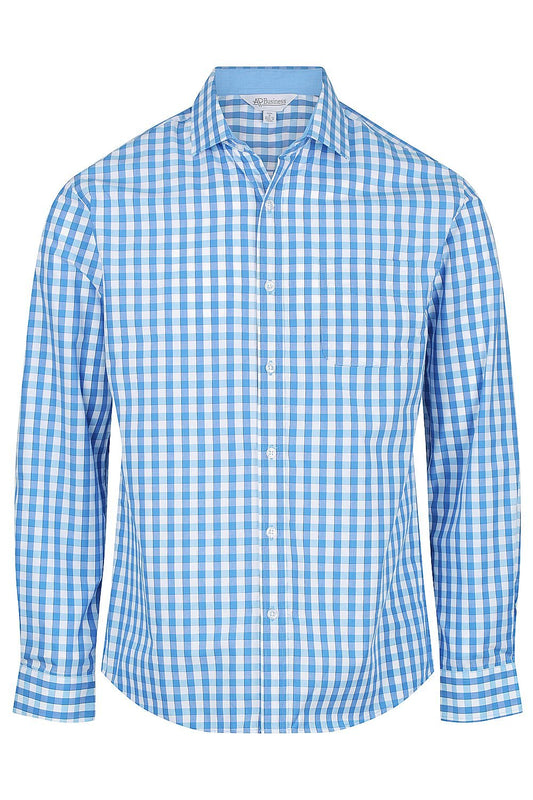 DEVONPORT MENS SHIRT LONG SLEEVE - W1908L - AUSSIE PACIFIC
