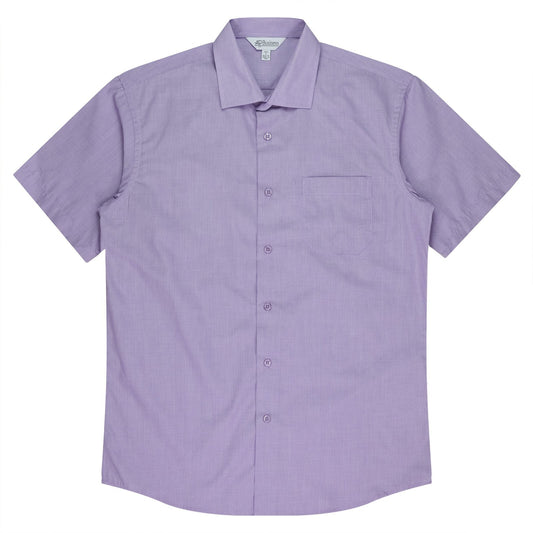 GRANGE MENS SHIRT SHORT SLEEVE - W1902S - AUSSIE PACIFIC