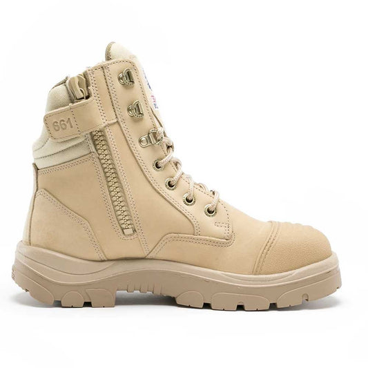 Steel Blue Southern Cross® Zip Steel Toe Scuff Cap Safety Boots 312661 sold by Kings workwear