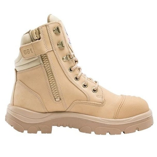 Steel Blue Southern Cross® Zip Steel Toe Scuff Cap Safety Boots 312661 sold by Kings workwear