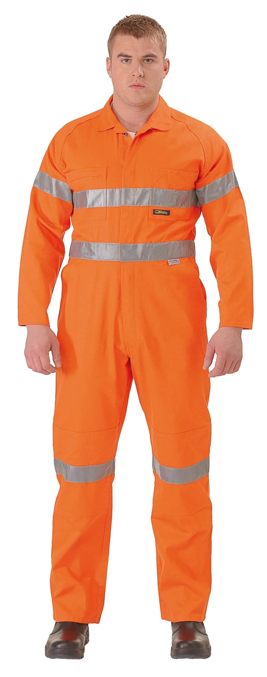 Bisley BC607T8 Orange HiVis Overalls
