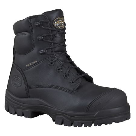 Oliver - 150mm Black Zip Sided Boot - 45645Z