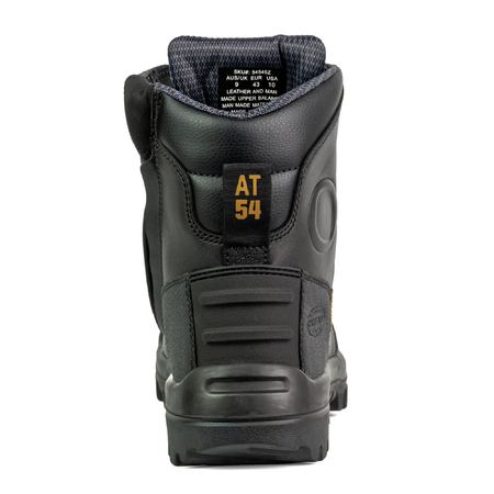 Oliver - 150mm Black Zip Sided Boot - 54545Z