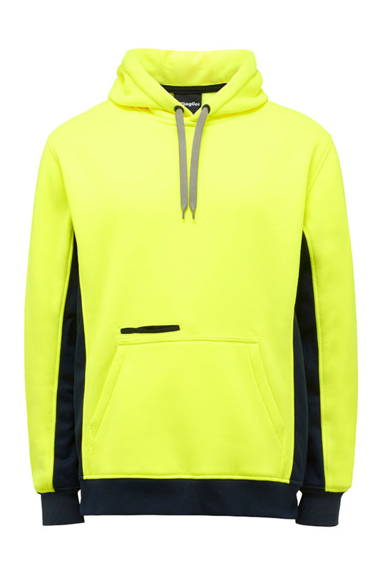 KingGee Mens Hi Vis Pull Over Hoodie - K55033