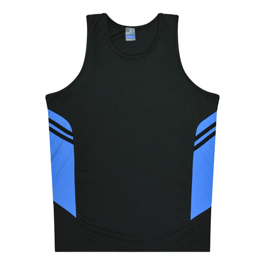 TASMAN MENS SINGLETS - W1111 - AUSSIE PACIFIC