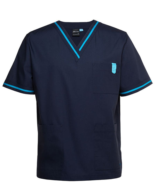 JB's Contrast Scrubs Top - 4SCT