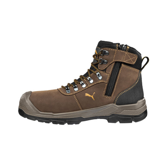 PUMA 630227 SIERRA NEVADA BROWN ZIP SIDE COMPOSITE SAFETY BOOT