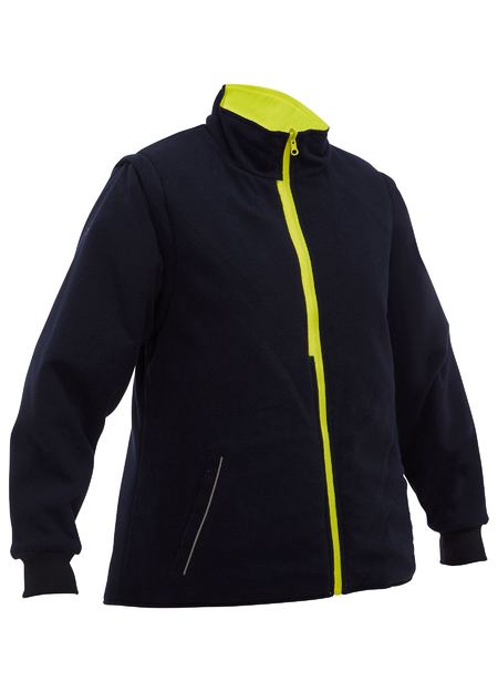 BKL6975 - Women's Taped Hi Vis 5 in 1 Rain Jacket - Bisley