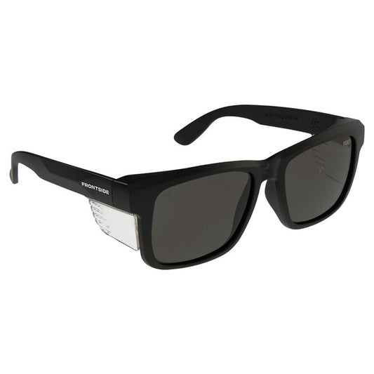 PRO CHOICE Safety Glasses Frontside Smoke Lens With Black Frame 6502BK