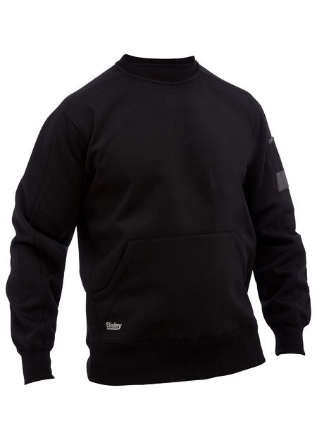 BK6723 - Work Fleece Crew Neck Jumper - Bisley
