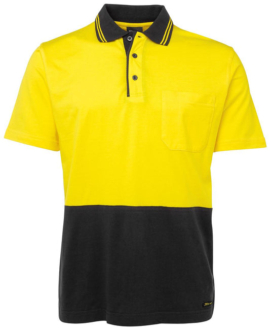 JB's Hi Vis S/S Cotton Polo - 6CPHV