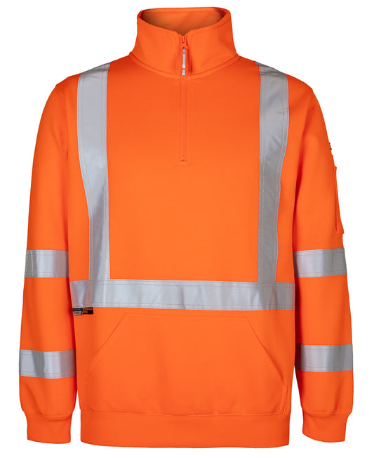 JB's Nsw/qld Rail (D+N) X-back 1/2 Zip Fleece Orange - 6DAQF
