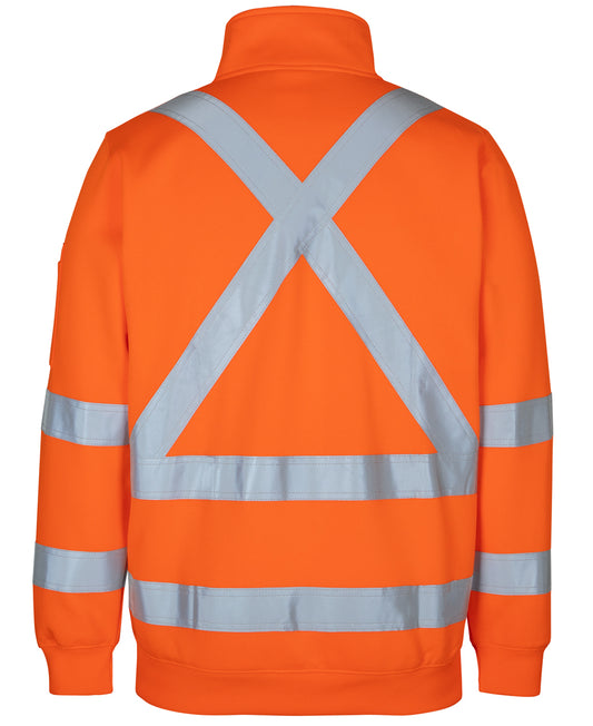 JB's Nsw/qld Rail (D+N) X-back 1/2 Zip Fleece Orange - 6DAQF