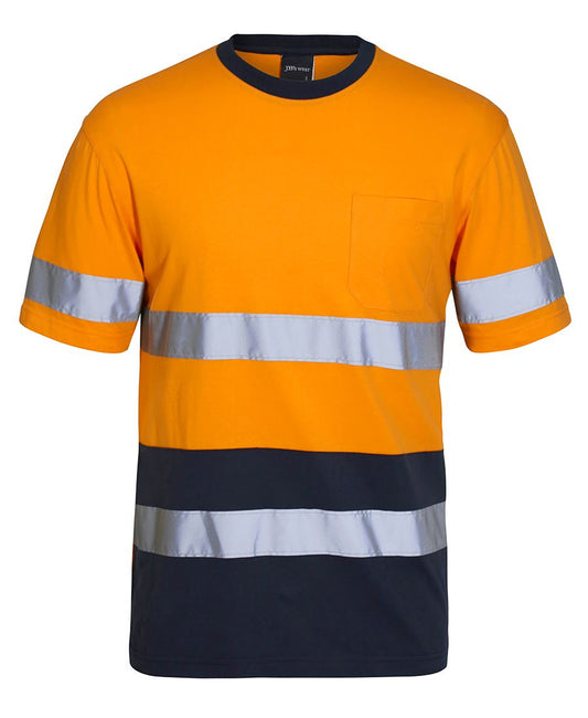 JB's Hi Vis (D+N) Cotton T-shirt - 6DNTC