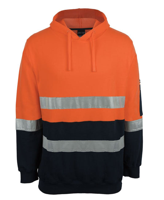 JB's Hi Vis (d+n) 310 Cotton Pull Over Hoodie - 6DVPM