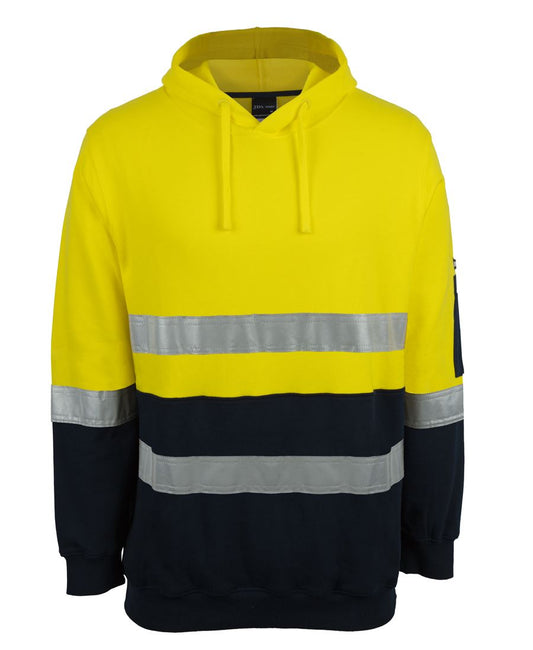 JB's Hi Vis (d+n) 310 Cotton Pull Over Hoodie - 6DVPM