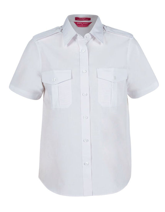 JB's Ladies S/S Epaulette Shirt - 6ESS1