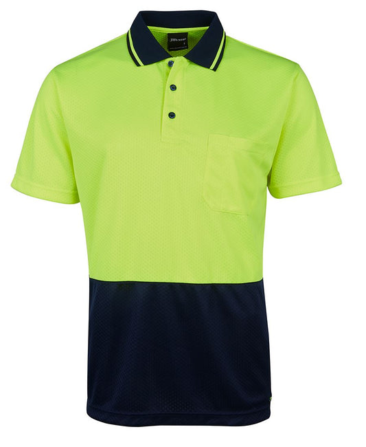 JB's Hi Vis Jacquard Non Cuff Polo - 6HJNC