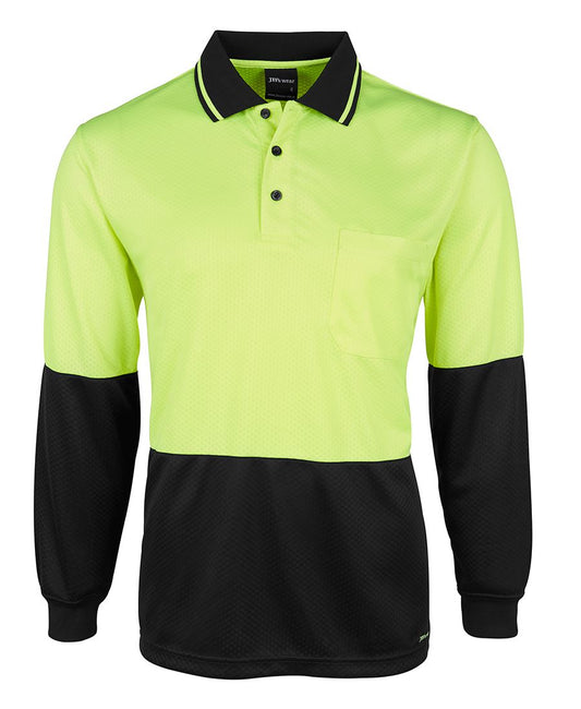 JB's Hi Vis L/S Jacquard Polo - 6HJNL