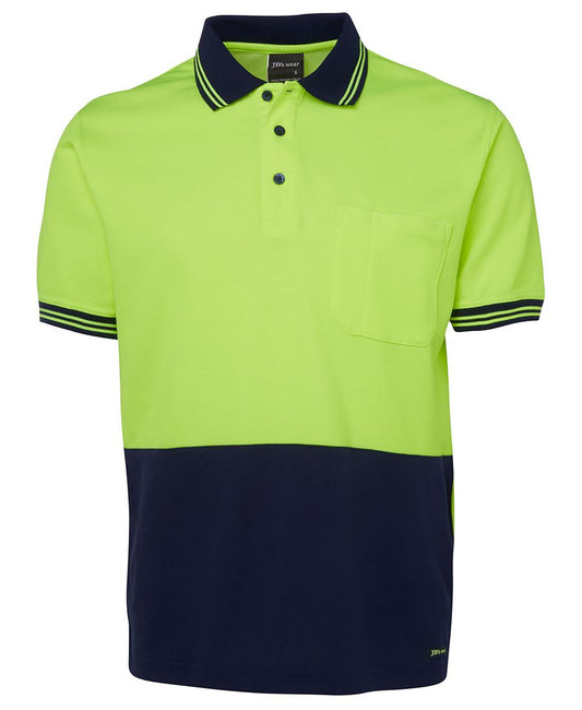 JB's Hi Vis S/S Cotton Back Polo - 6HPS