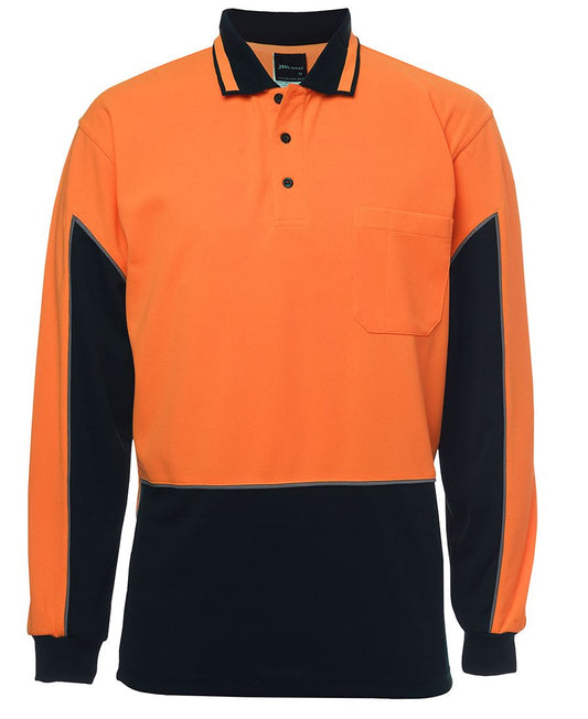 JB's Hi Vis L/S Gap Polo - 6HVGL