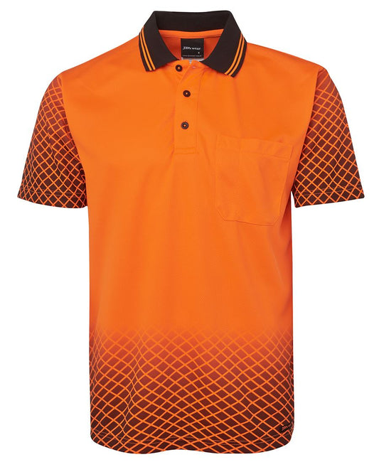 JB's Hi Vis Net Sub Polo - 6HVNS