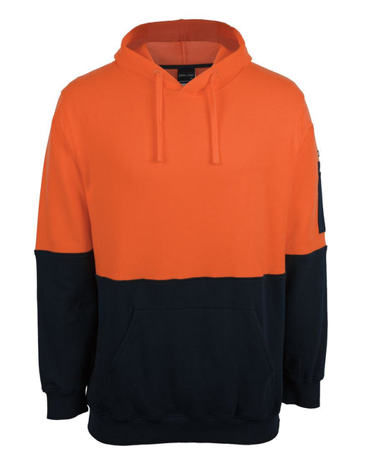 JB's Hi Vis 310 Cotton Pull Over Hoodie - 6HVPM