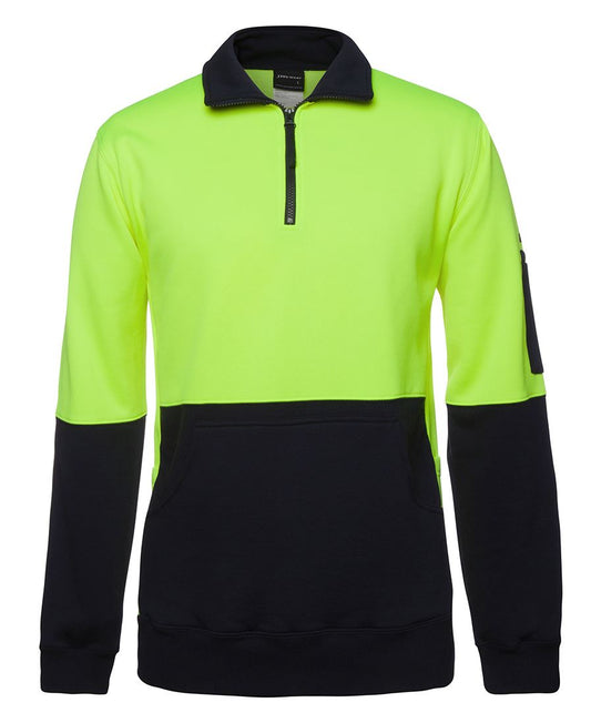JB's Hi Vis 330g 1/2 Zip Fleece - 6HVPZ
