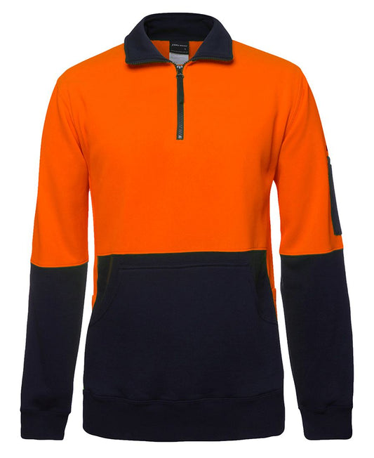 JB's Hi Vis 330g 1/2 Zip Fleece - 6HVPZ