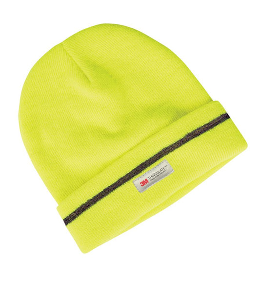 JB's Fluoro Reflective Beanie Lime - 6RB
