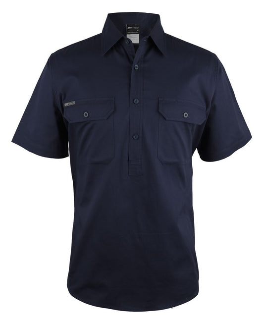 JB's Close Front S/S 150g Work Shirt - 6WKCF