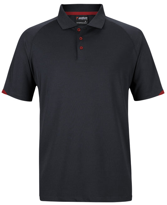 Podium Contrast Stretch Polo - 7STC
