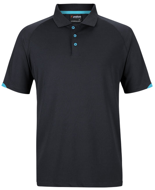 Podium Contrast Stretch Polo - 7STC